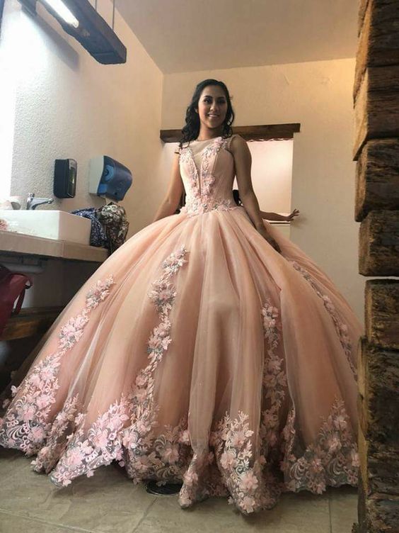 Pink Prom Dress ball Prom Dresses,Graduation Party Dresses, Prom Dresses For Teens cg19015