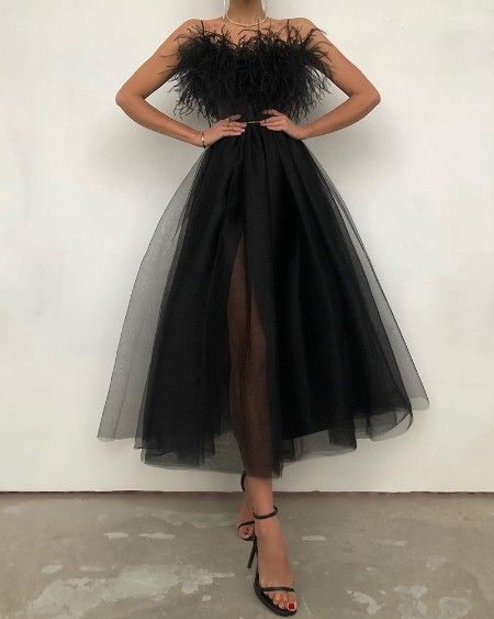 High Neck Ruched Thigh Slit Evening Dress Prom Dresses cg19295