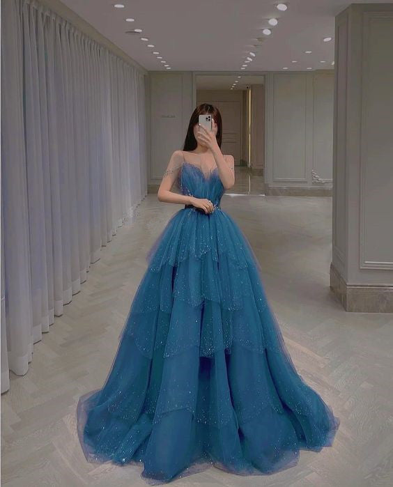 Elegant Long Prom Dresses, Long Formal Evening Dresses cg19318