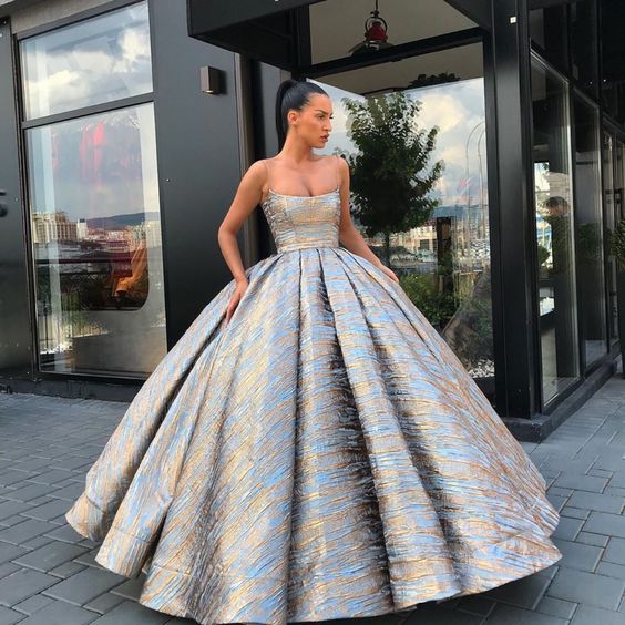 Straps Elegant Party Dress, Beautiful Prom Dress cg19379