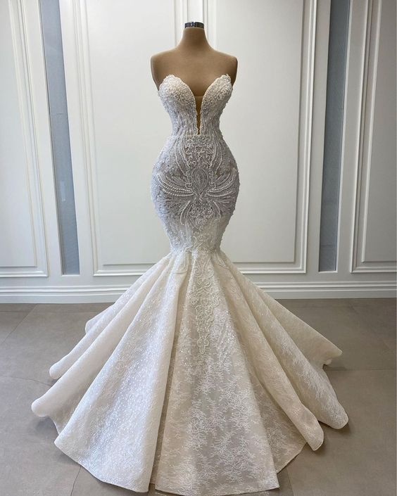 mermaid wedding dress fashion new Prom Dress cg19447