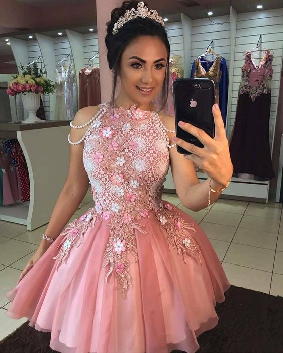 A-Line Short Homecoming Dress short party dress cg19631