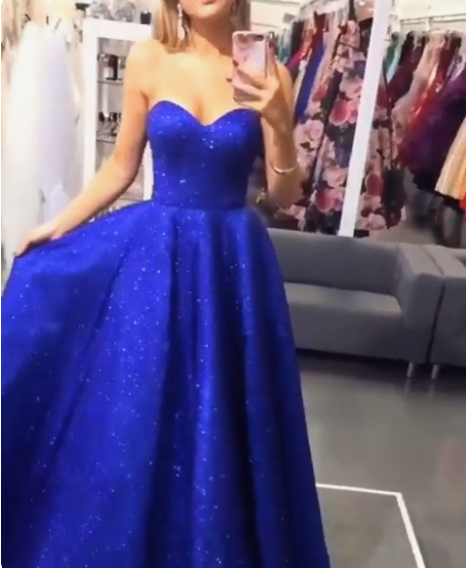 Sexy Prom Dresses, Long Prom Dresses,blue Prom Dresses cg19668
