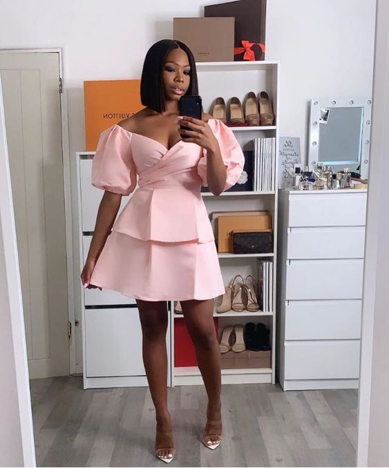 A-Line Short Homecoming Dress cg19766