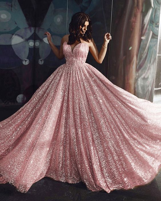 Sparkly pink prom dresses 2021 cg20484