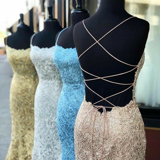 LACE LONG PROM DRESS EVENING DRESS cg20606