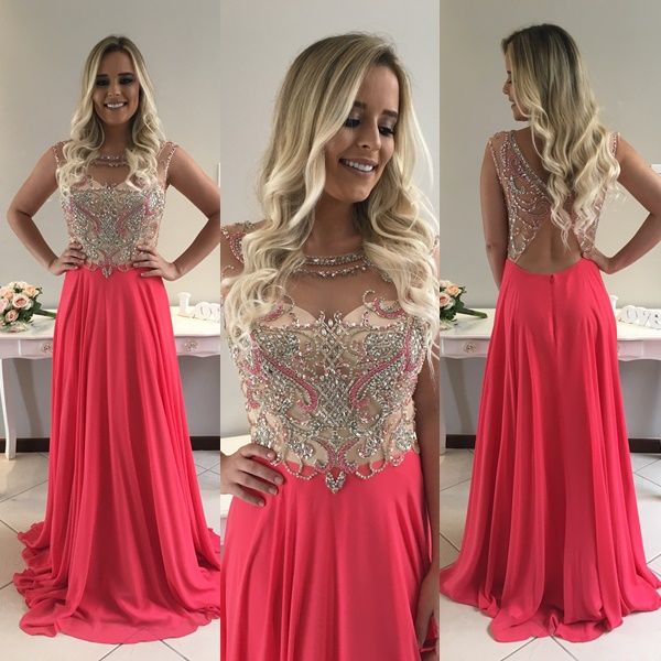 fashion Prom Dresses Long Evening Dresses Formal Gowns cg20696