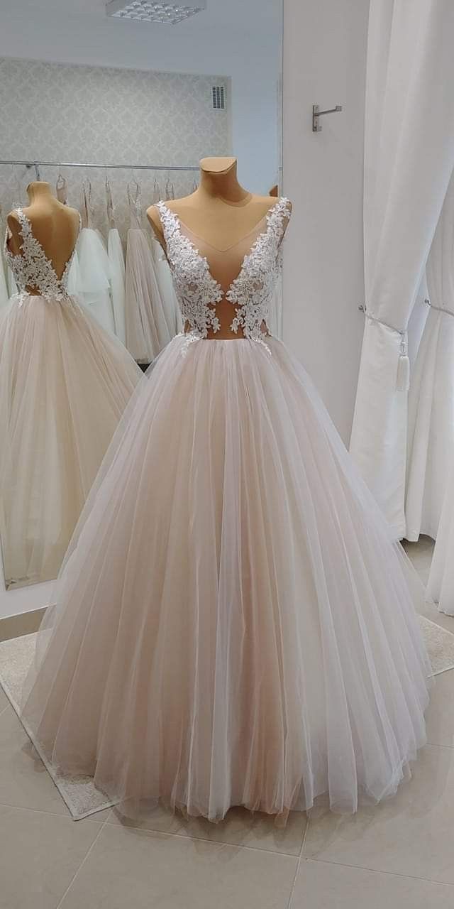 A line tulle Formal Prom Evening Gown cg20708