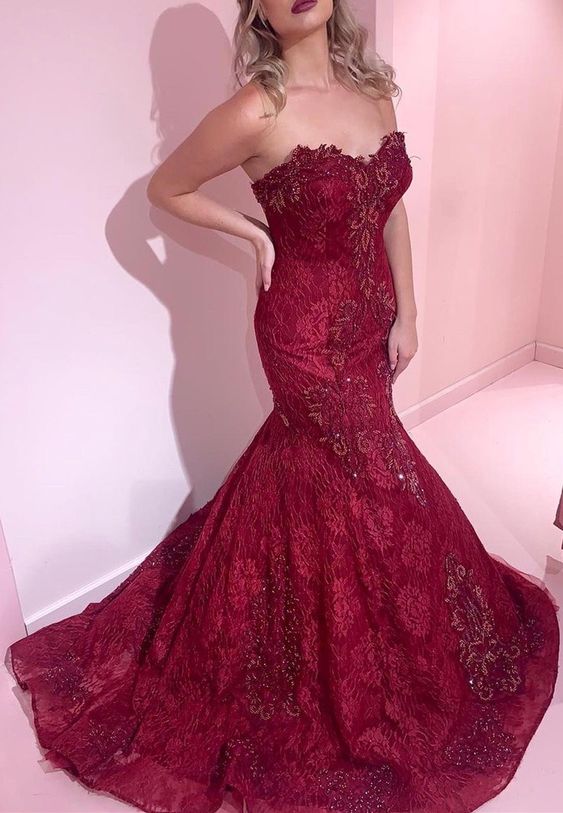 lace Prom Dresses Evening Gowns 2021 cg20763