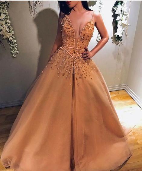 Ball Gown Graduation Dresses,Tulle Quinceanera Dress, Party Dresses, Sexy Graduation Dress,Champagne Prom Gowns cg20979