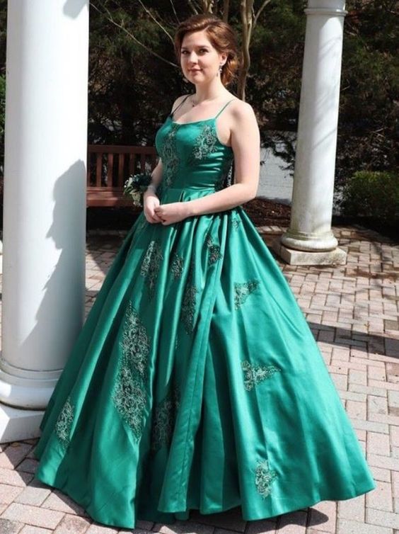 Prom Dresses Elegant Princess Ball Gown With Appliques cg21250