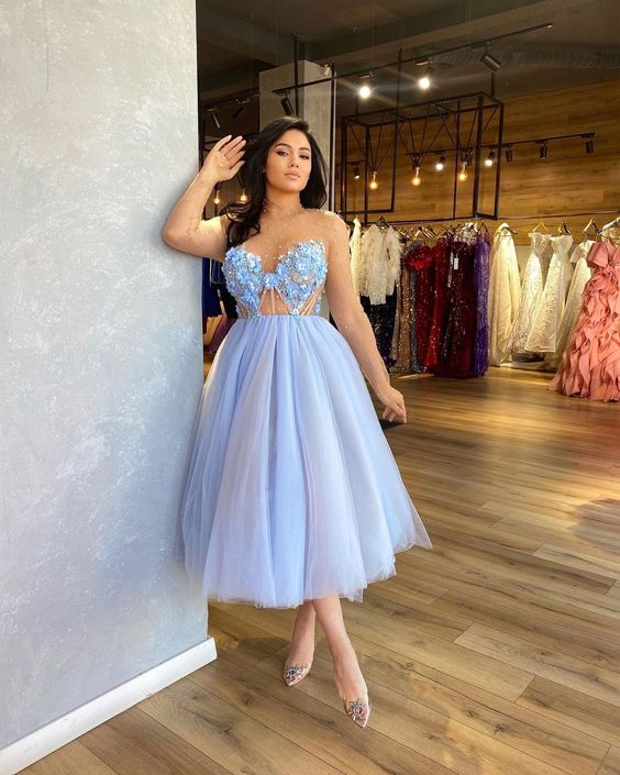 V-Neckline Prom Dress, A-Line Bridesmaid Dress Party Dress cg21373