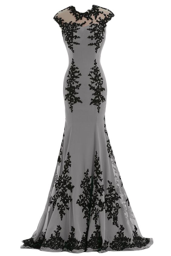 Chiffon and Appliques Mermaid Mother of the Bride Dress Prom Gowns cg21483