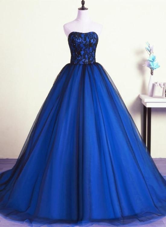 Glam Tulle Sweetheart Ball Gown Evening Gowns with Lace Bodice, Formal Dress prom dresses elegant cg22567