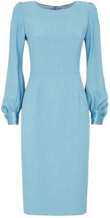 Blue Long Sleeve Short Homecoming Dress cg22803