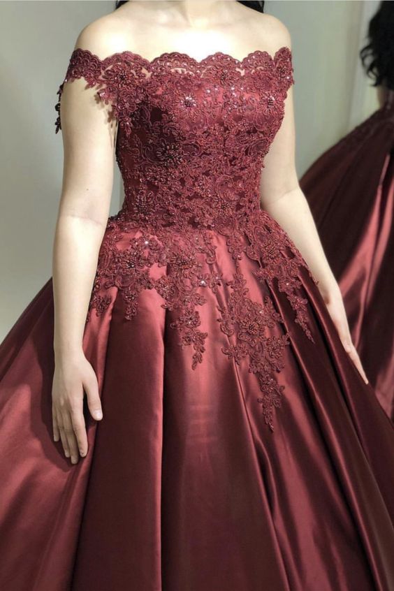 elegant burgundy quinceanera dresses prom dress cg23023