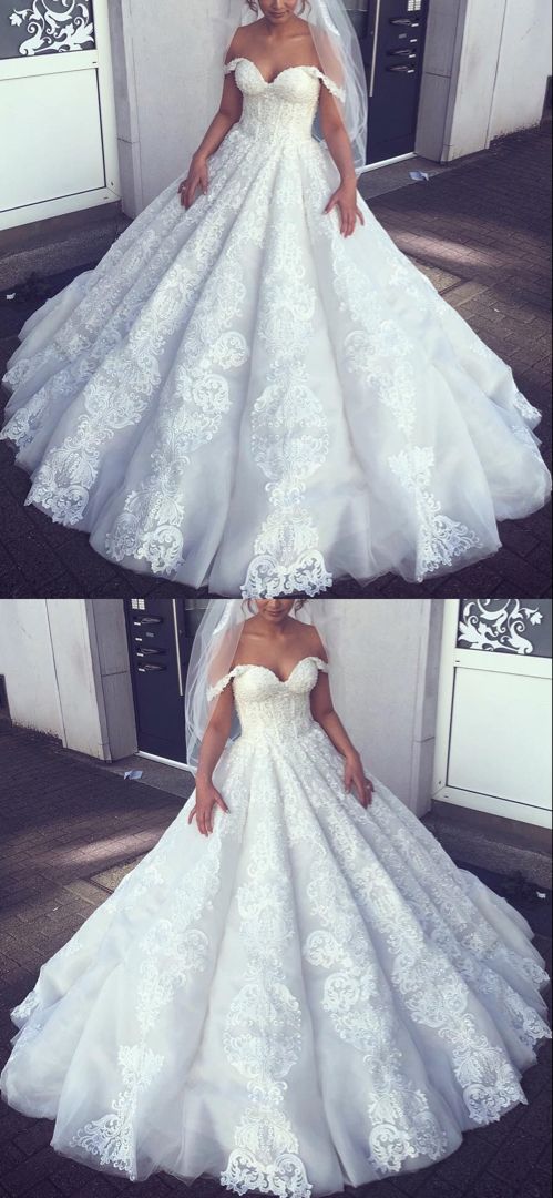 Elegant lace corset wedding dresses 2022 new ball gown bridal dress for women cg23051