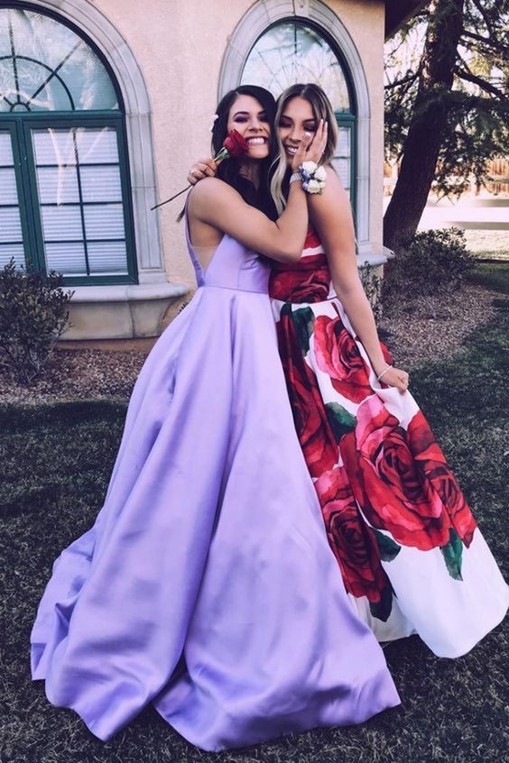 simple lilac long prom dresses, cheap a line senior prom dresses, formal prom gowns for teens cg2693