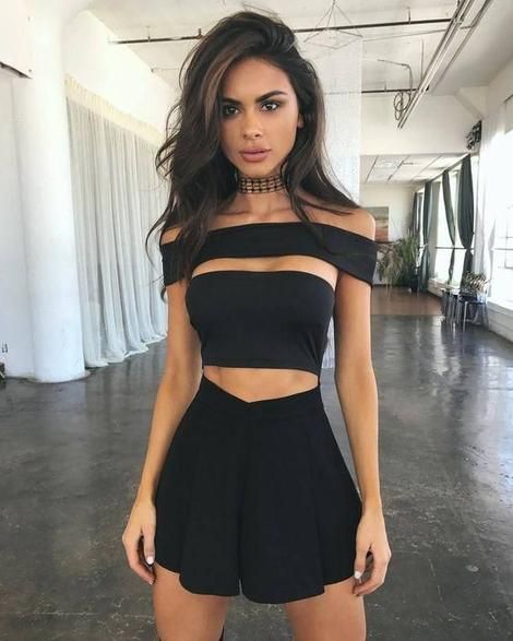 Sexy Black Crop Cut Out dress ,Short Homecoming Dress cg3041