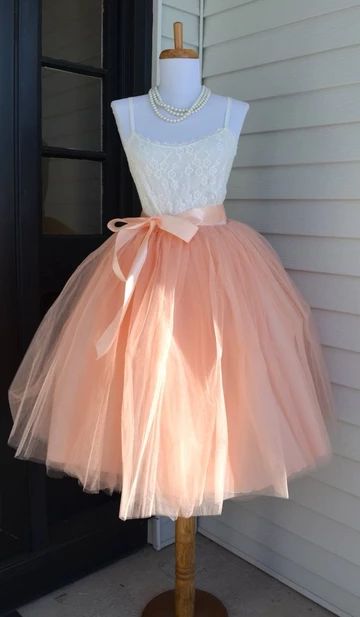 Beautiful Tutu Tulle skirt , Spaghetti Straps Homecoming Dress cg3697