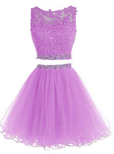 Purple Appliques Short Homecoming Dress, Elegant Graduation Dress, cg5861