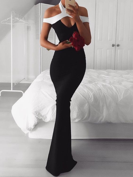 Sexy Halter Cutout Maxi Bodycon prom Dress cg6190