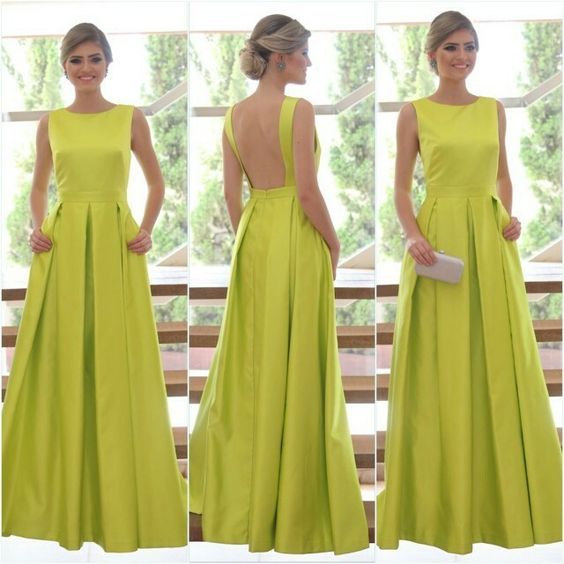 Green Prom Dress,Backless Prom Dress,Fashion Prom Dress cg6502