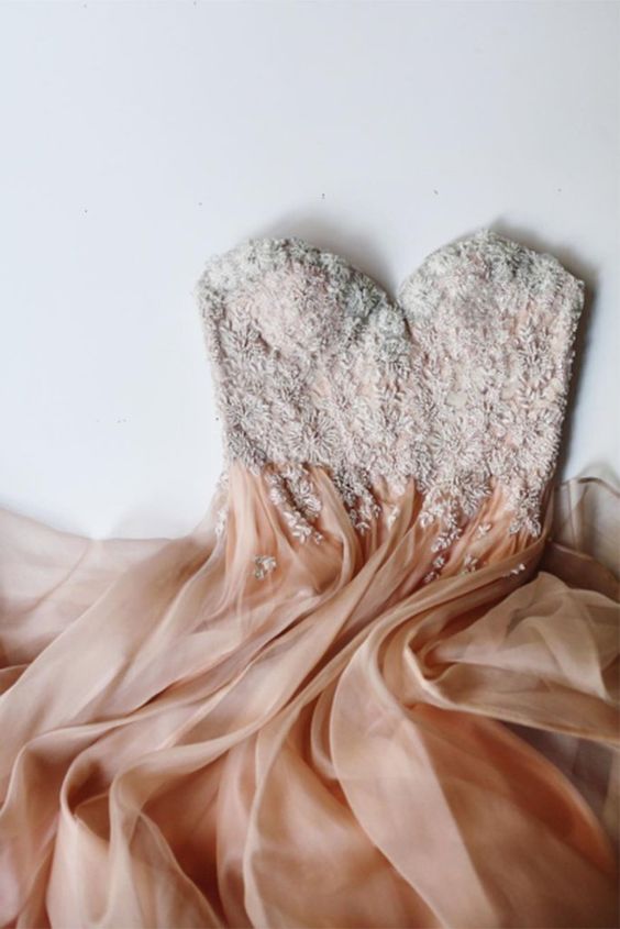 Champagne chiffon sweetheart beading long evening dresses ,long prom dress for teens cg6563