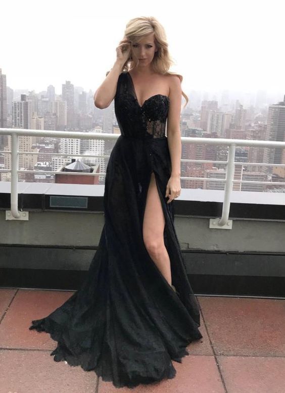 Charming Prom Dress With Split , Charming Prom Dress cg6958