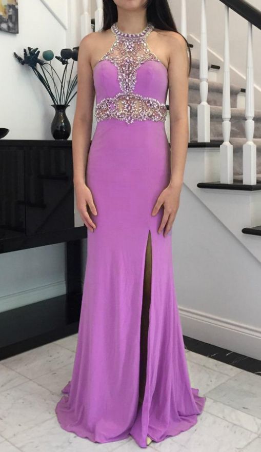 Charming Prom Dress, Sexy Slit Mermaid Prom Dresses, Long Evening Dress, Formal Gown cg6993
