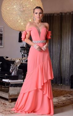 Off the shoulder long prom dress cg7322