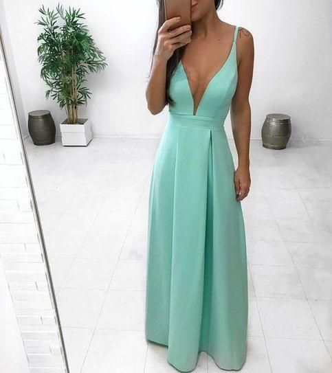 Boho Prom Dresses, Cut Low Long Prom Dresses cg7633