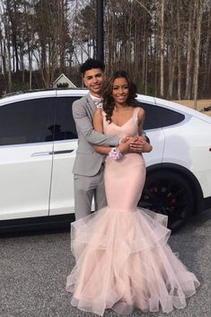 Romantic Sleeveless Spaghetti Strap Mermaid Prom Dresses withTulle cg7711