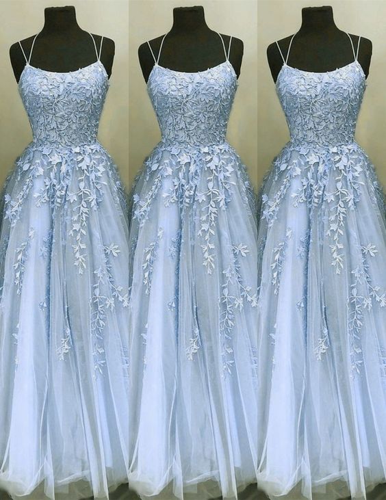Baby Blue Prom dress. Tulle Prom Dress. prom dress 2020 cg7989