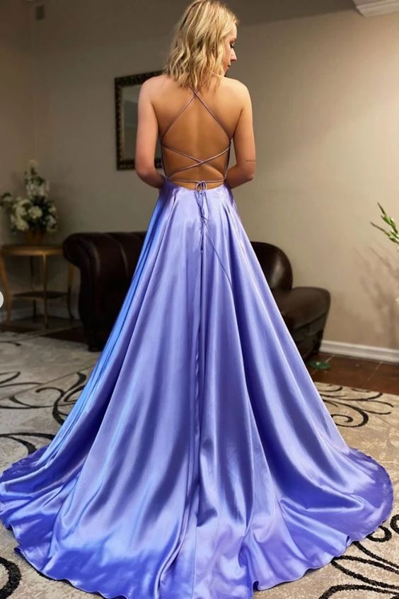 simple sweetheart long satin prom dress evening dress cg8055