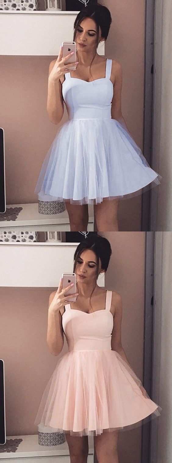 lavender homecoming dresses, straps short party dresses, simple homecoming dresses cg8409