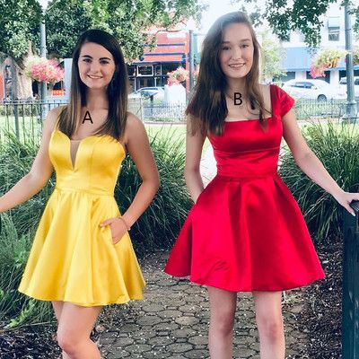 Elegant Mini Short Homecoming Dress, Above Knee Party Dress cg9360