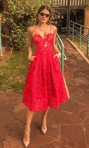 A-line Straps Appliques Prom Dress cg9980