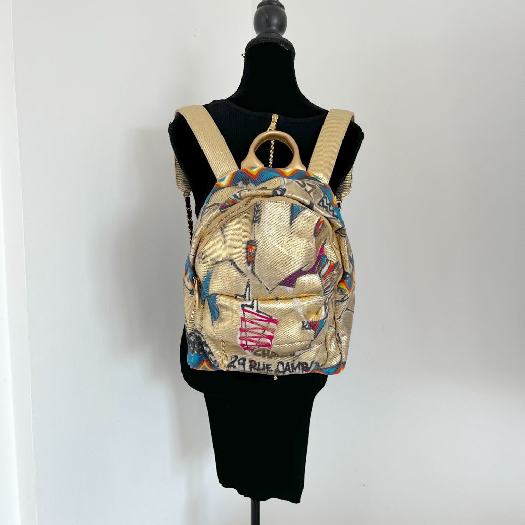 Chanel Paris New-York Street Spirit backpack