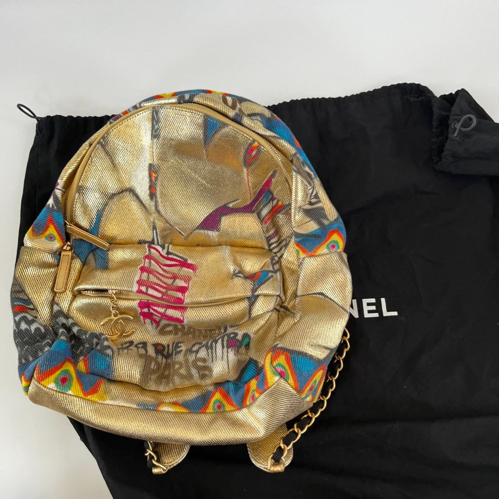 Chanel Paris New-York Street Spirit backpack
