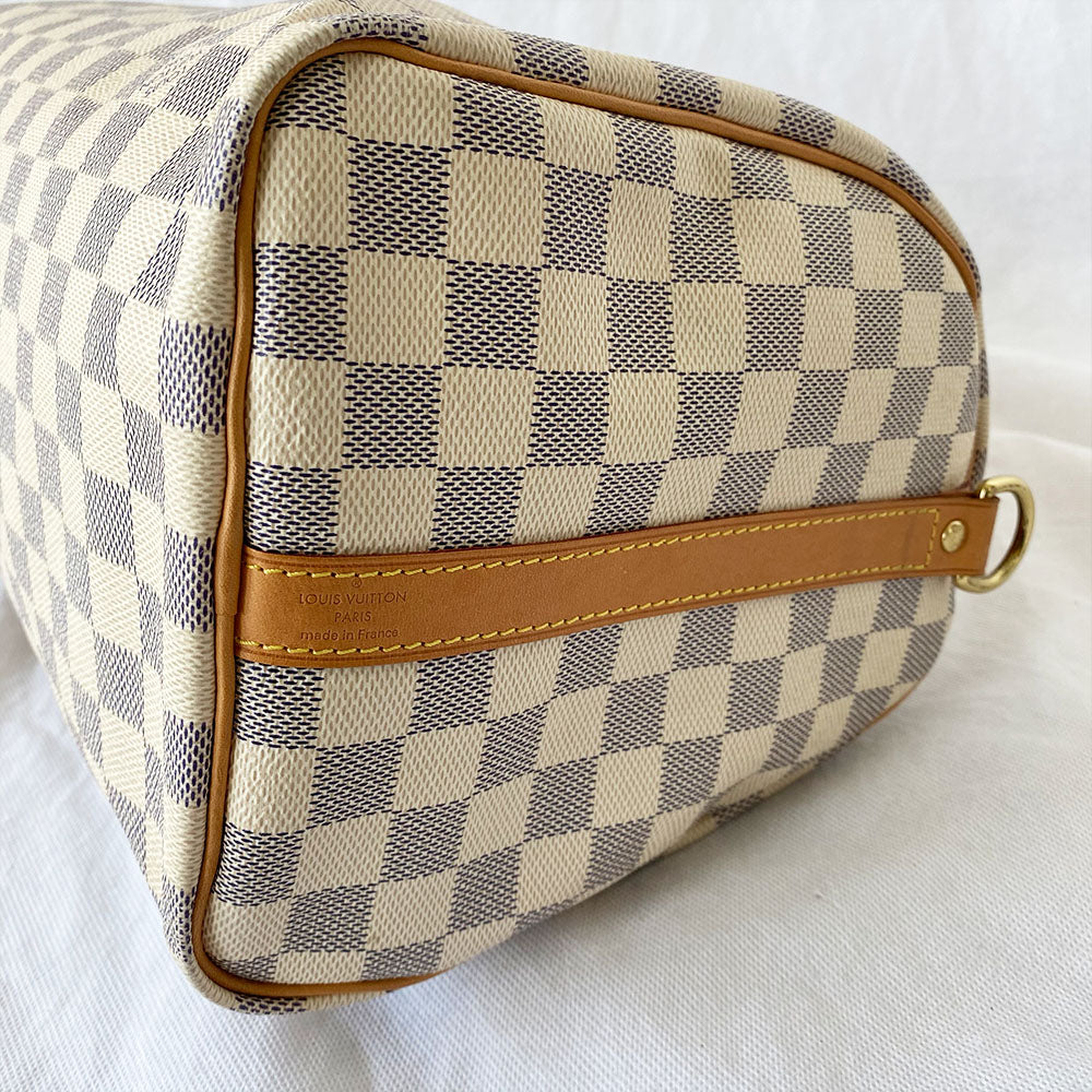 Louis Vuitton Speedy Bandoulière 30 Azur handbag