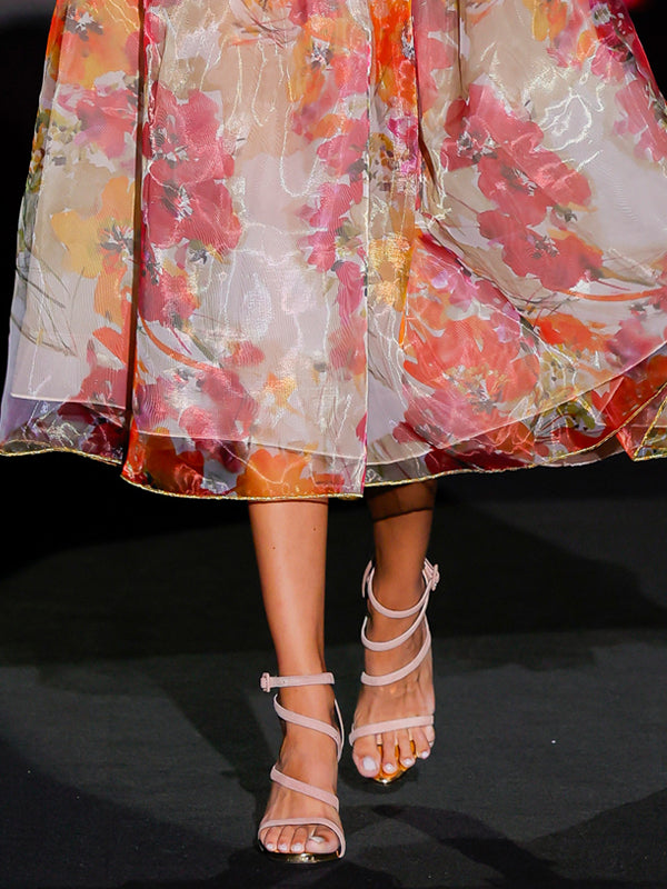 Puff Sleeves Temperament Short Catwalk Women's Dress