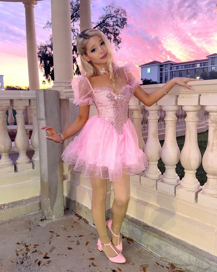 Unique A Line Sweetheart Pink Tulle Short Sleeves Mini Formal 7th Grade Homecoming Dresses Middle School Short Prom Dress Hoco Outfits DH1407