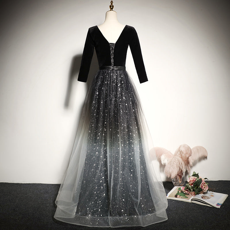 Long evening dress bridesmaid dress prom dress fg151