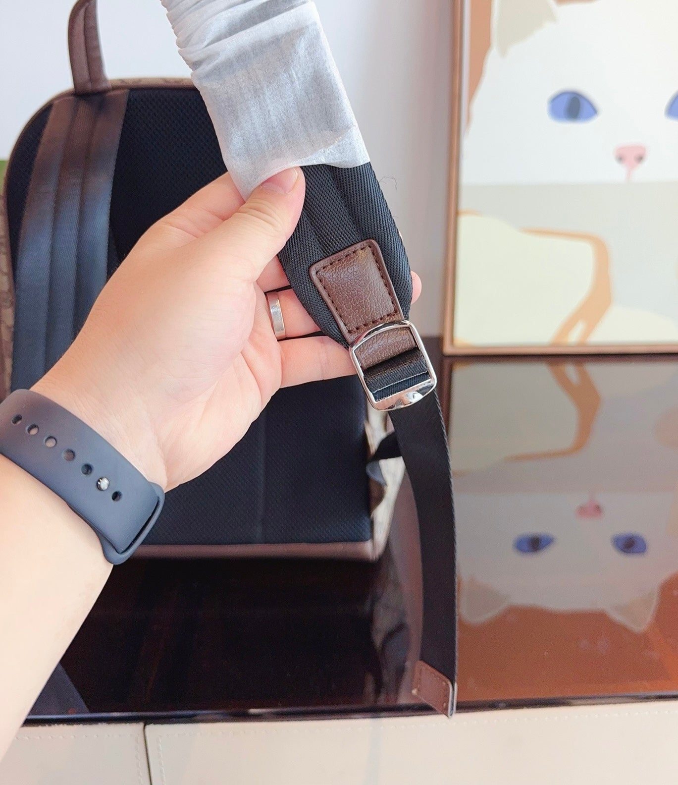 GUCCI Medium backpack with Interlocking G