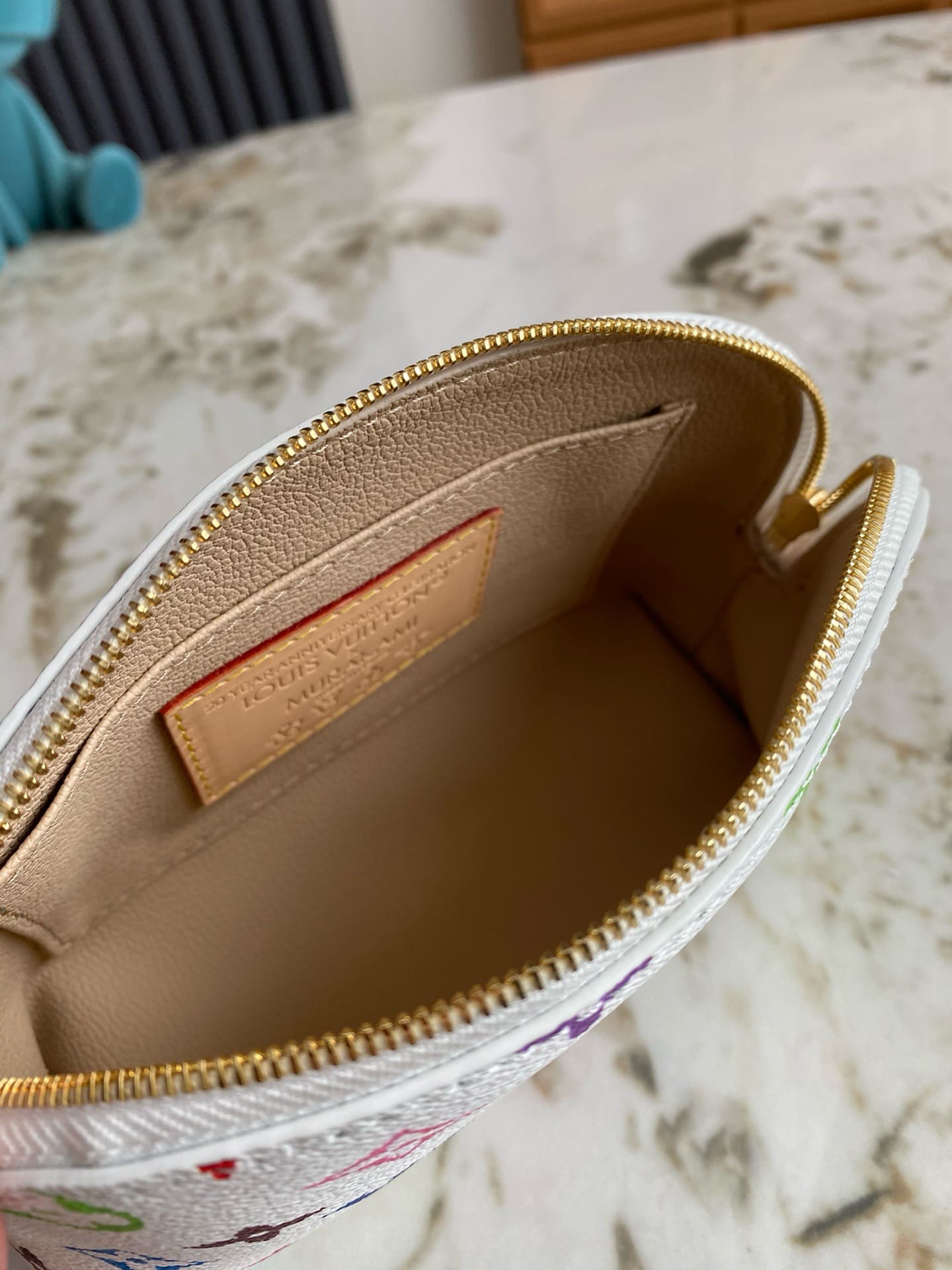 Louis Vuitton M13744 LV x TM Cosmetic Pouch PM