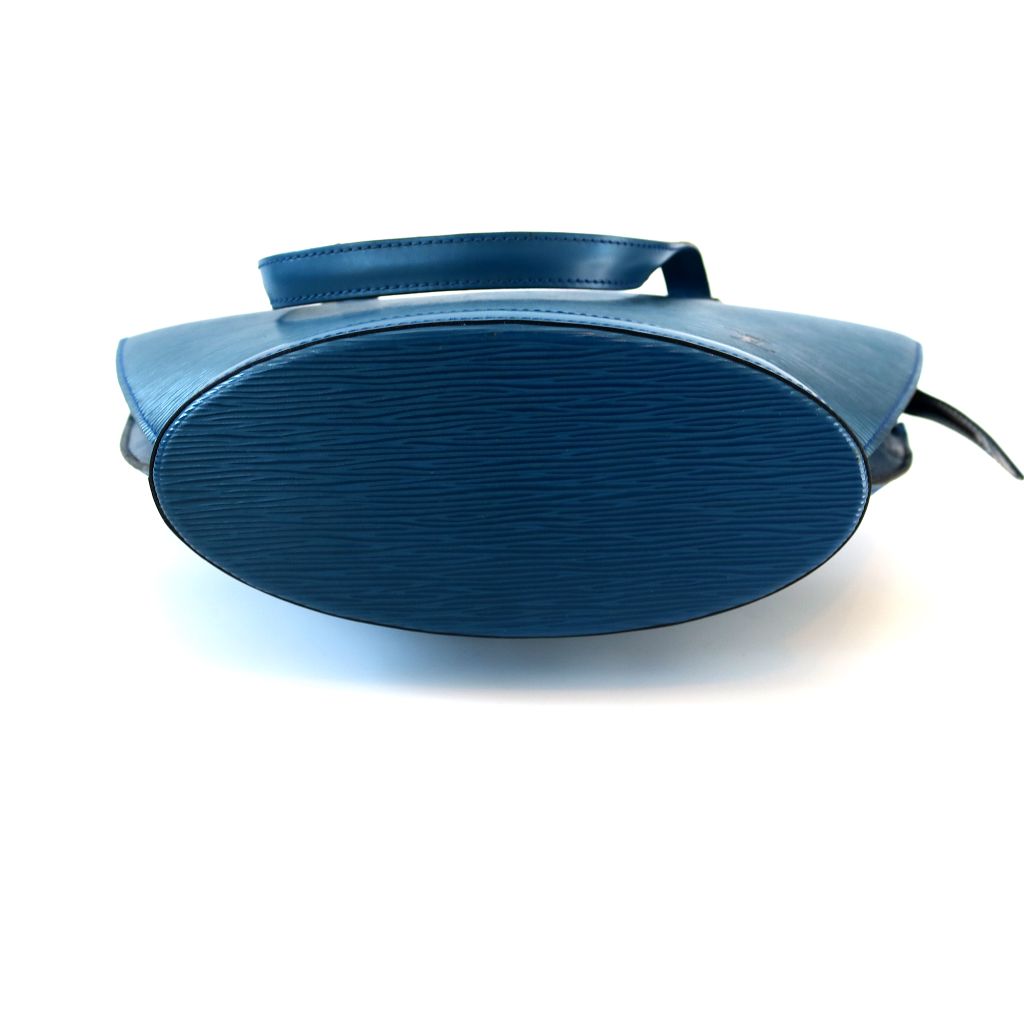 Louis Vuitton Blue Epi Leather Saint Jacques PM