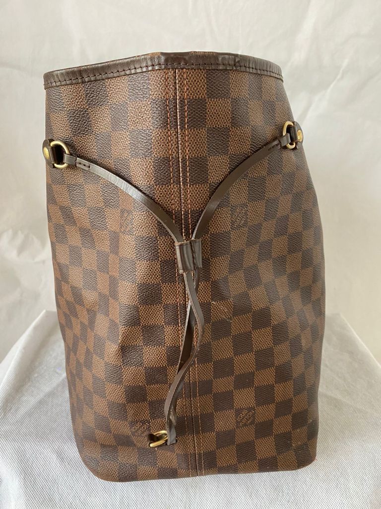 Louis Vuitton Damier Ebene Canvas Neverfull GM Bag