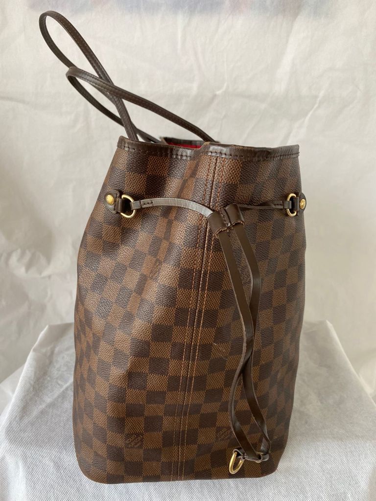 Louis Vuitton Damier Ebene Canvas Neverfull GM Bag