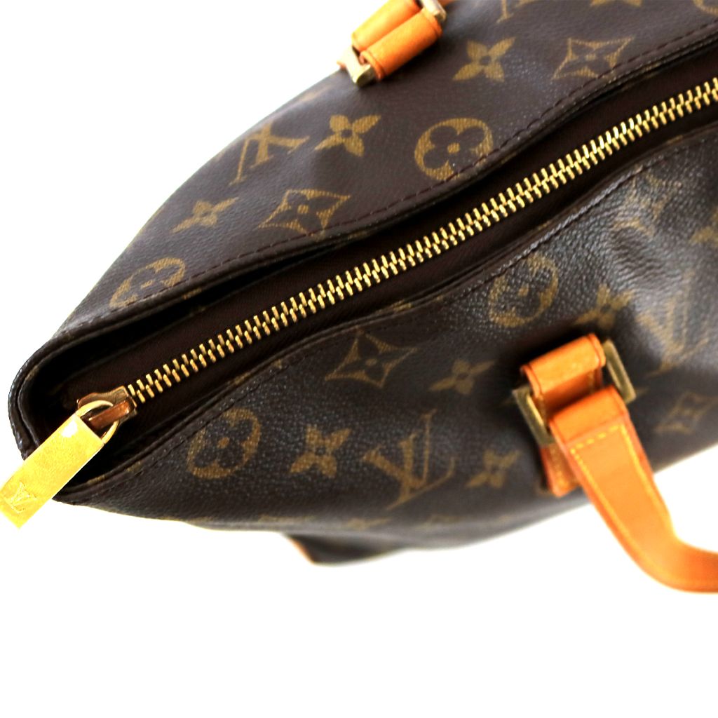 Louis Vuitton Monogram Cabas Mezzo Shoulder Bag